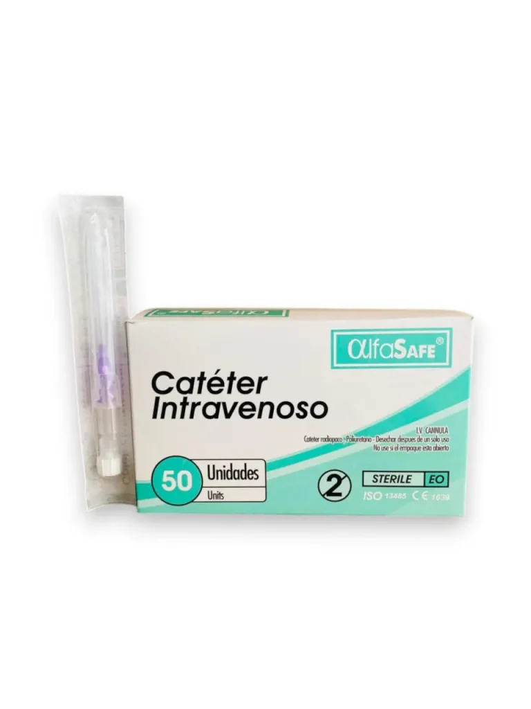 CATETER INTRAVENOSO ALFASAFE 26G X 34 (19 MM)