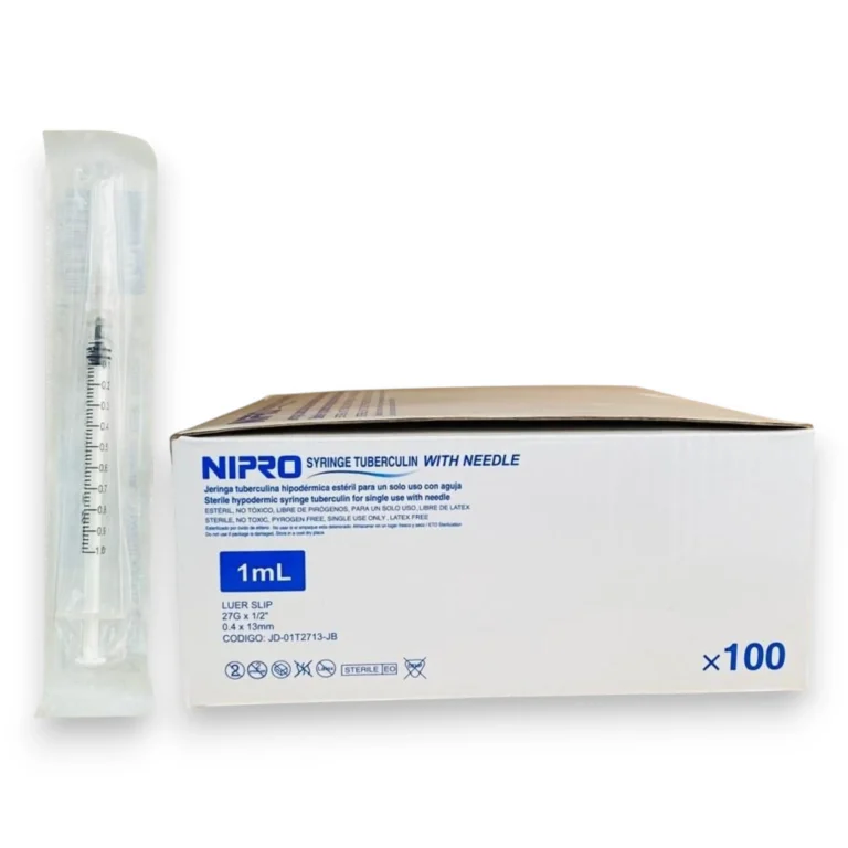 JERINGA DE TUBERCULINA NIPRO 1ml